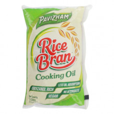 Pavizham Rice Bran Oil 1000ml Pkt